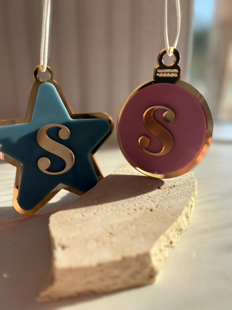 Monogram Christmas Ornament