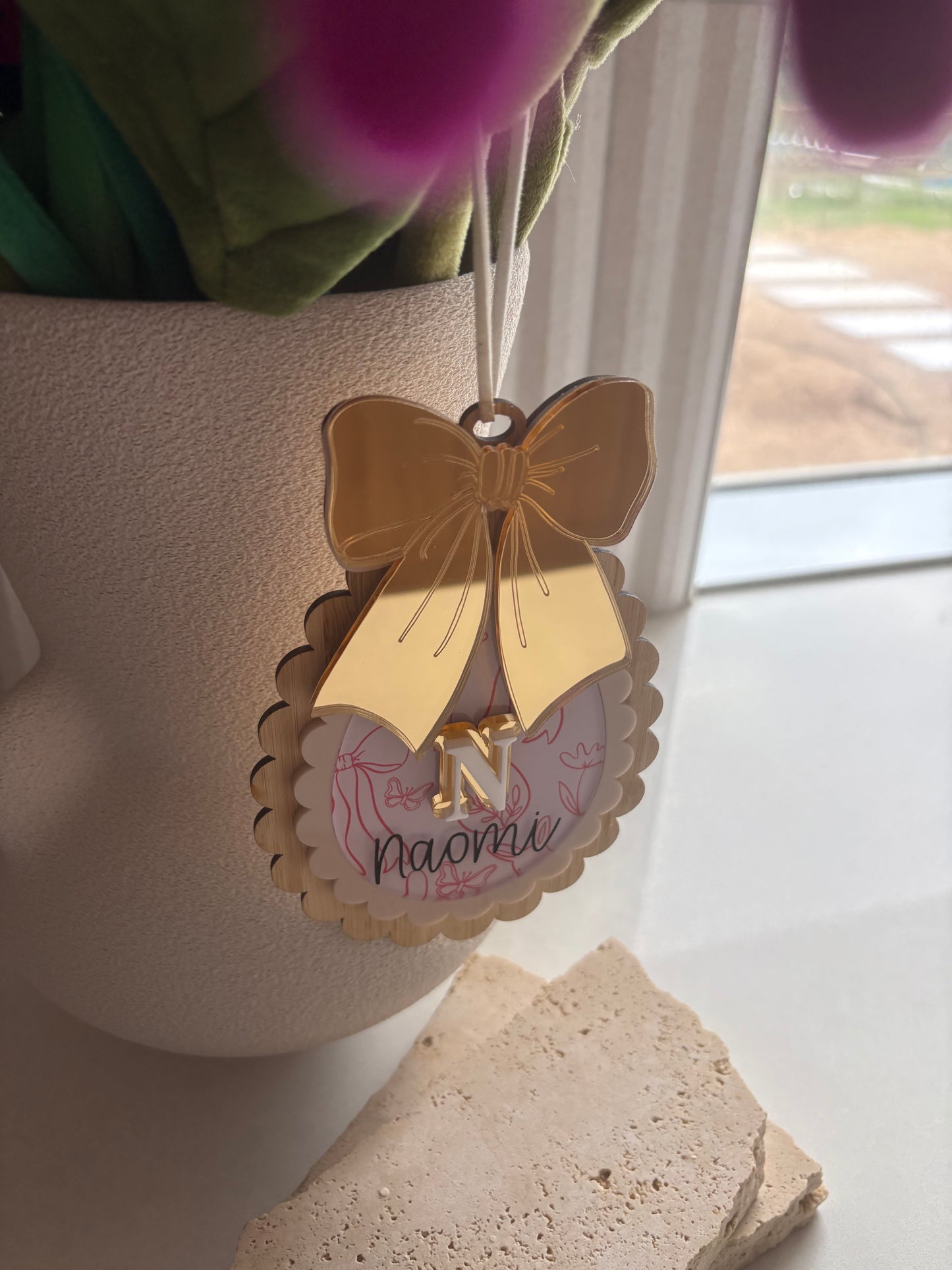 The Classic Initial Easter Plaque