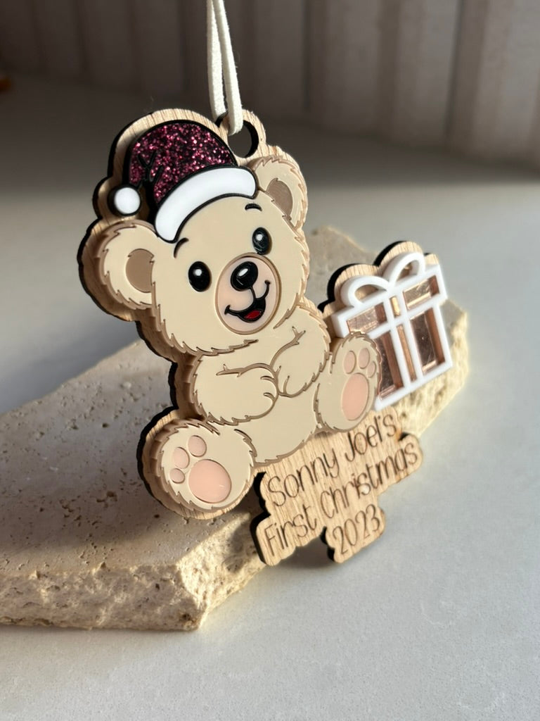 Beary Christmas Ornament