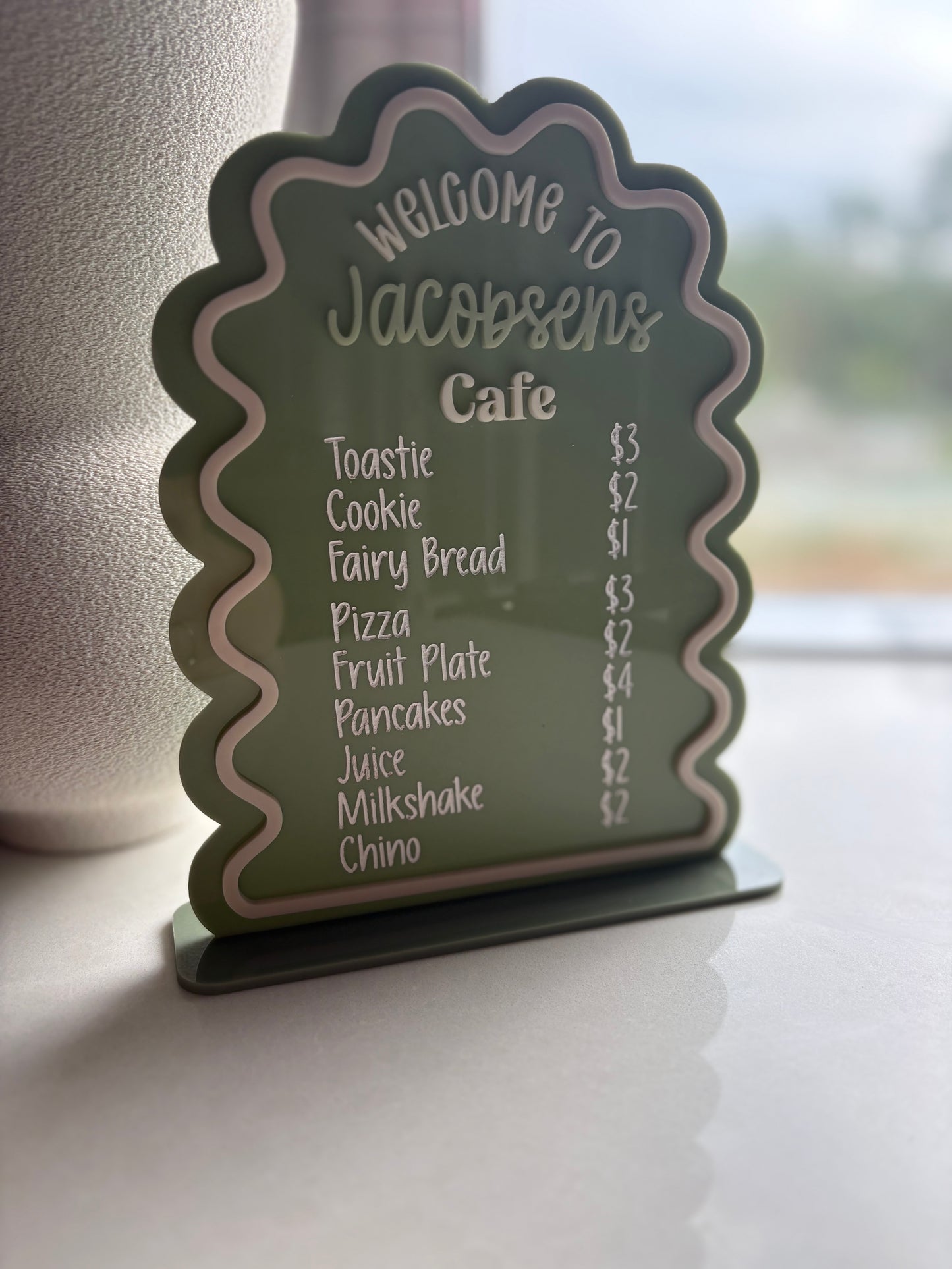 The Little Cafe Menu
