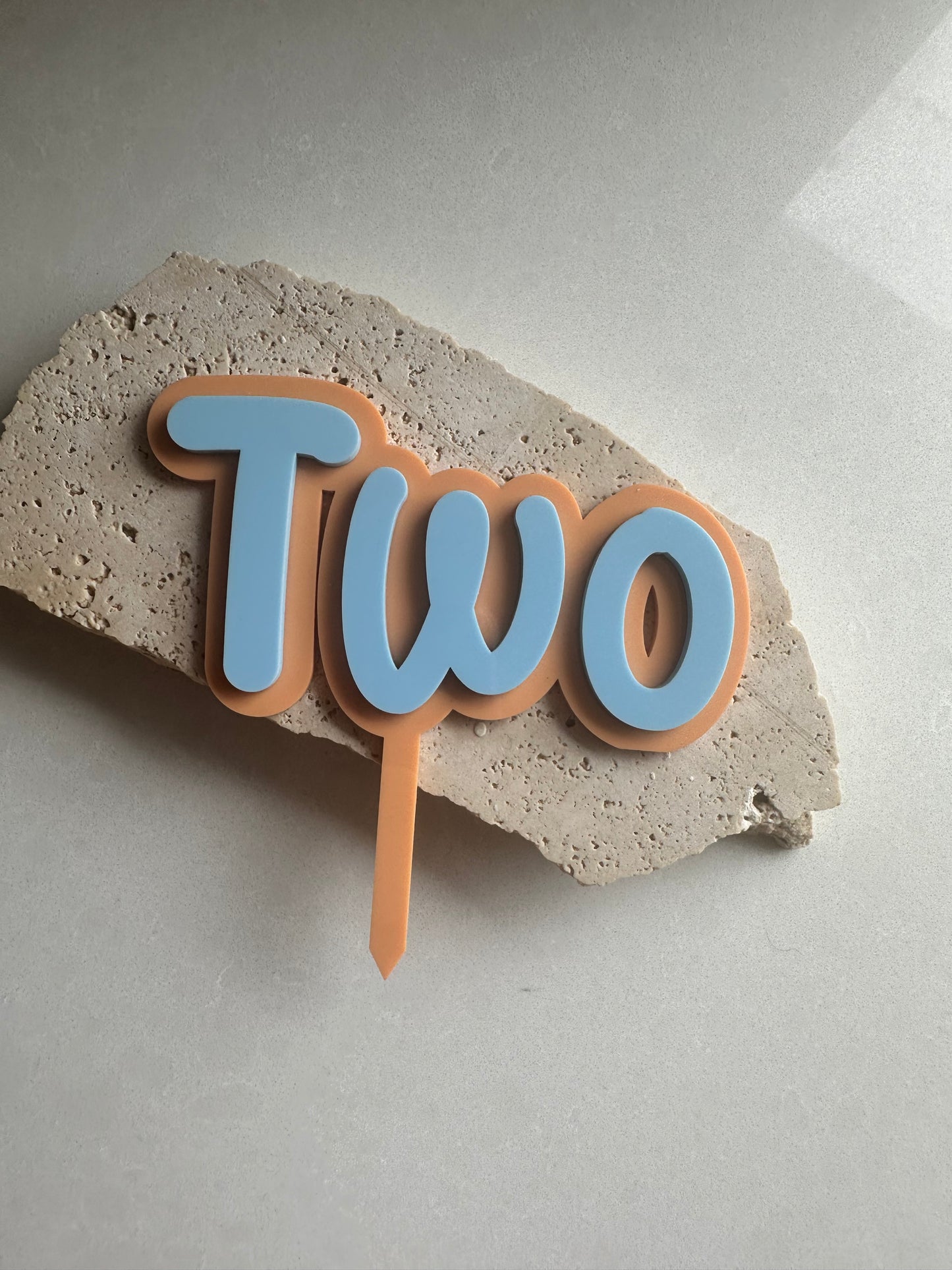 Number Cake Toppers
