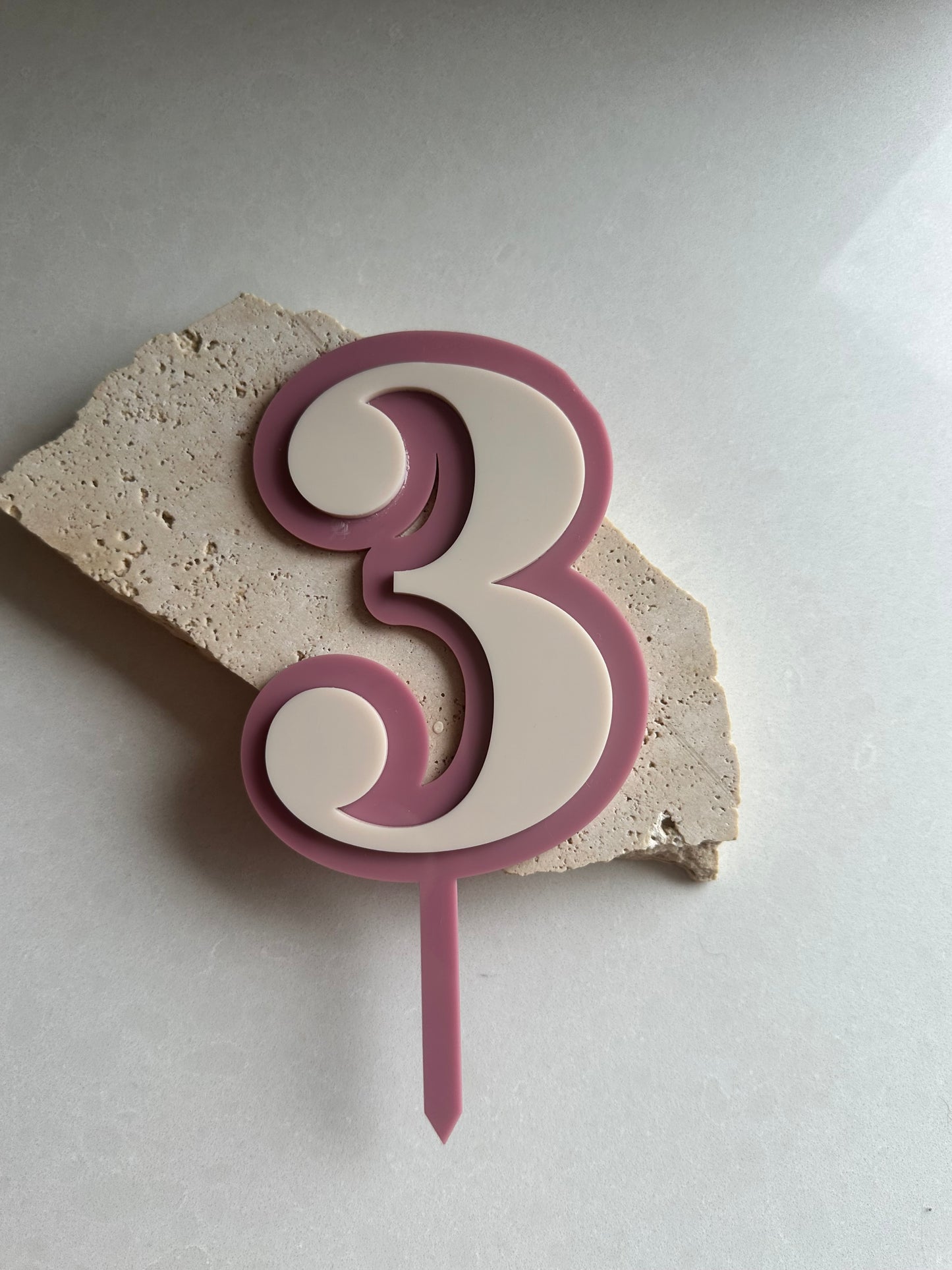 Number Cake Toppers