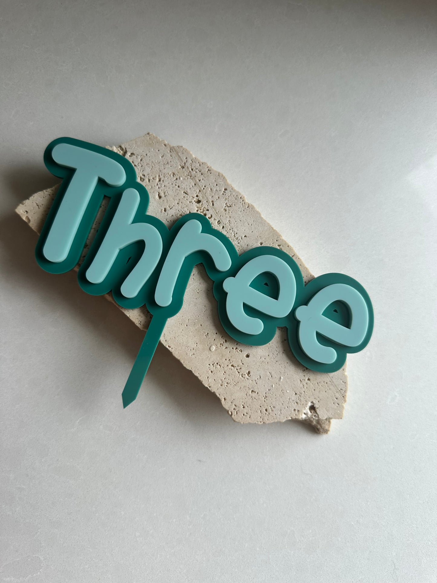Number Cake Toppers