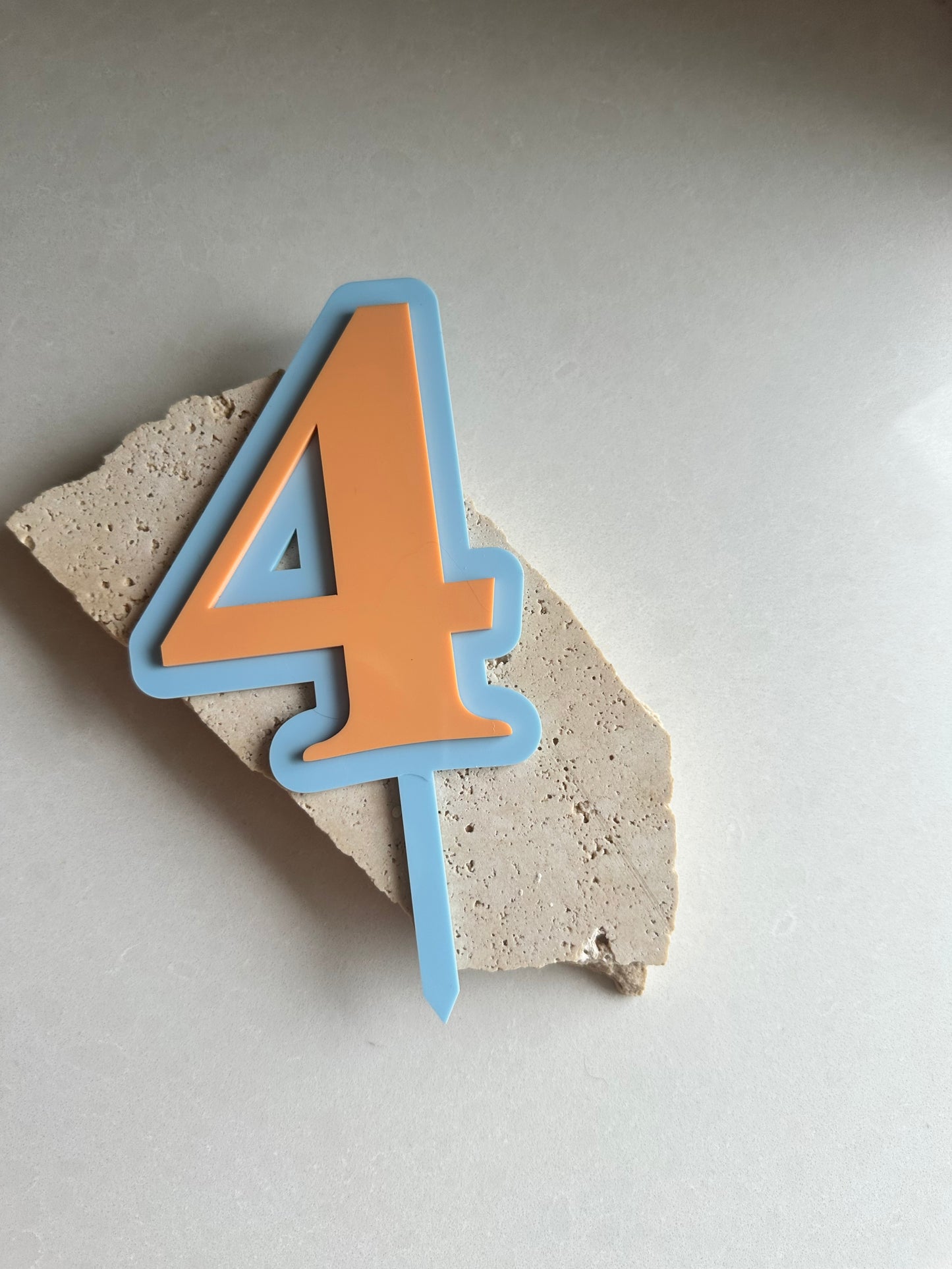 Number Cake Toppers