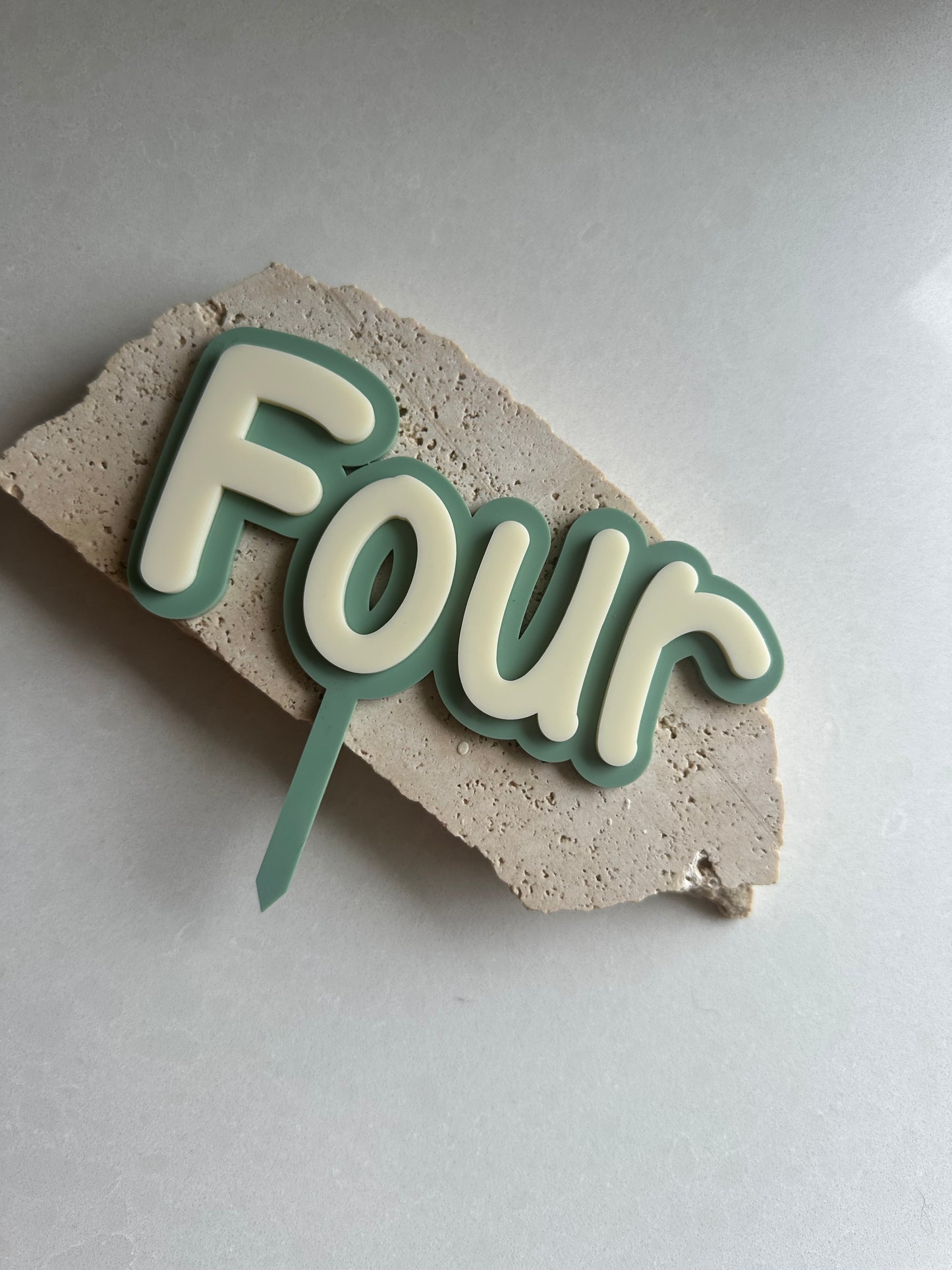 Number Cake Toppers