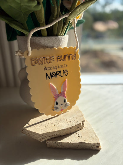 The Sweet Bunny Plaque