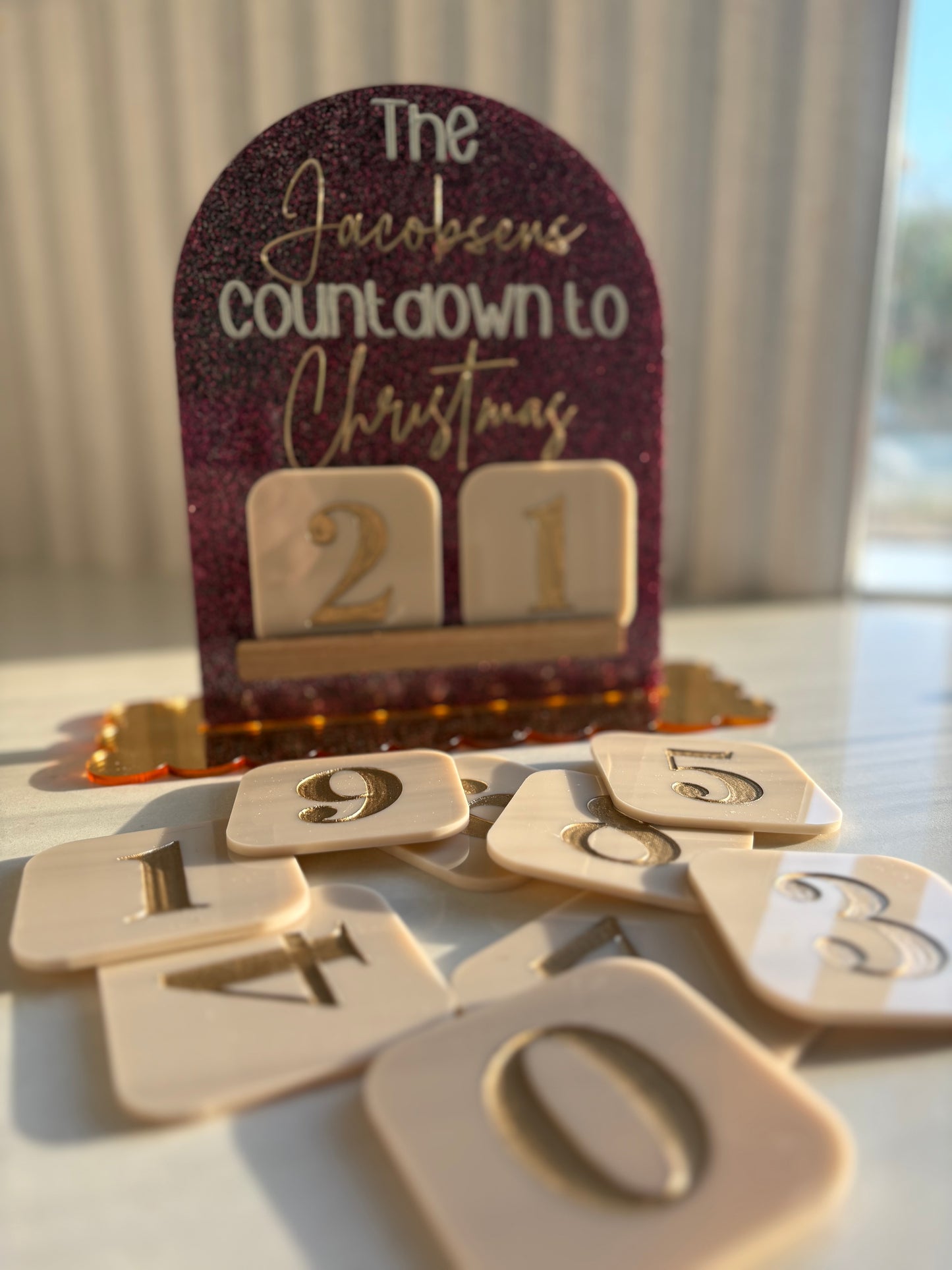 Personalised Christmas Countdown