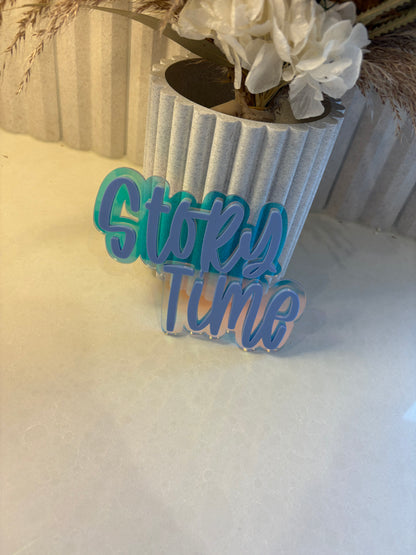 Triple Layer Acrylic Sign - Two Words
