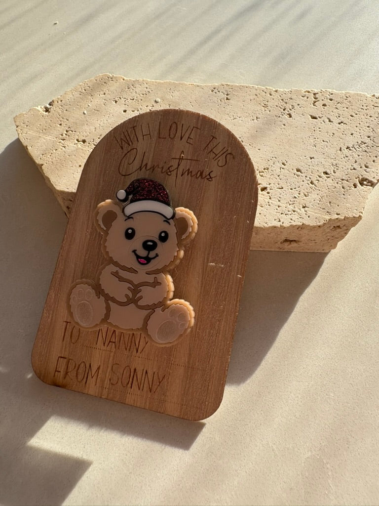 Christmas magnet and plaque gift