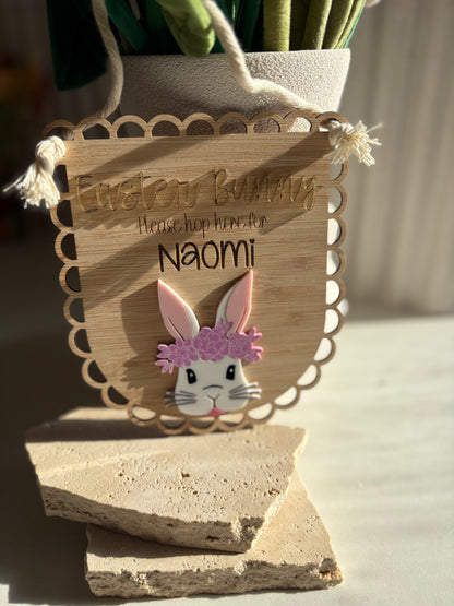 The Blossom Bunny Plaque