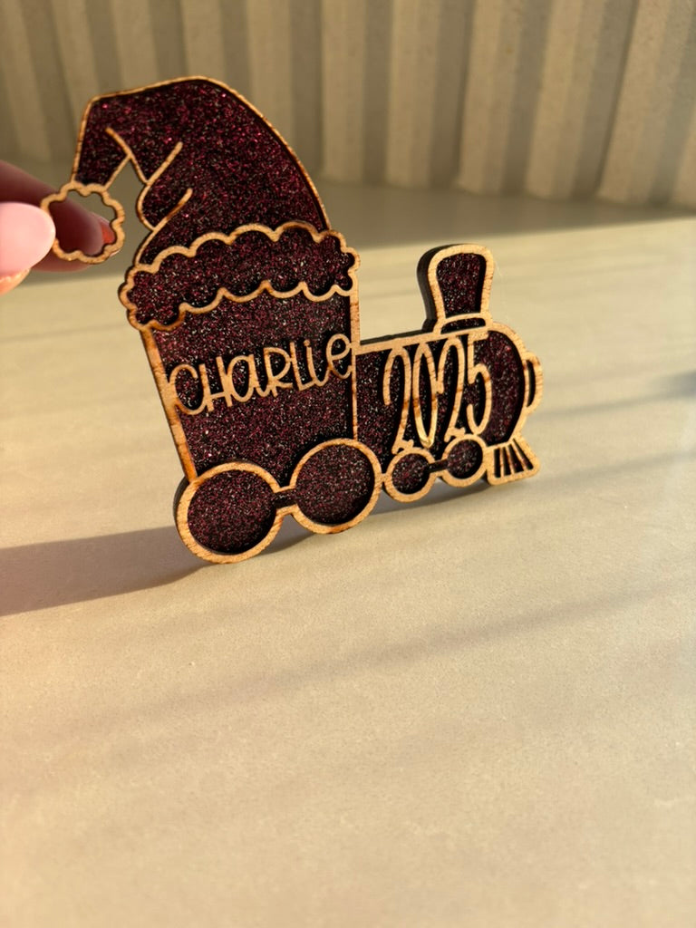 Christmas Train Ornament