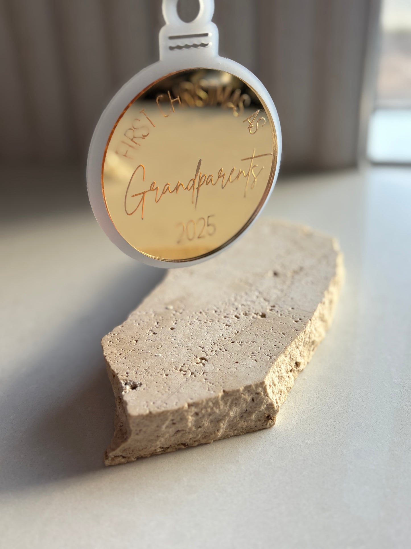 Circular Engraved Ornament