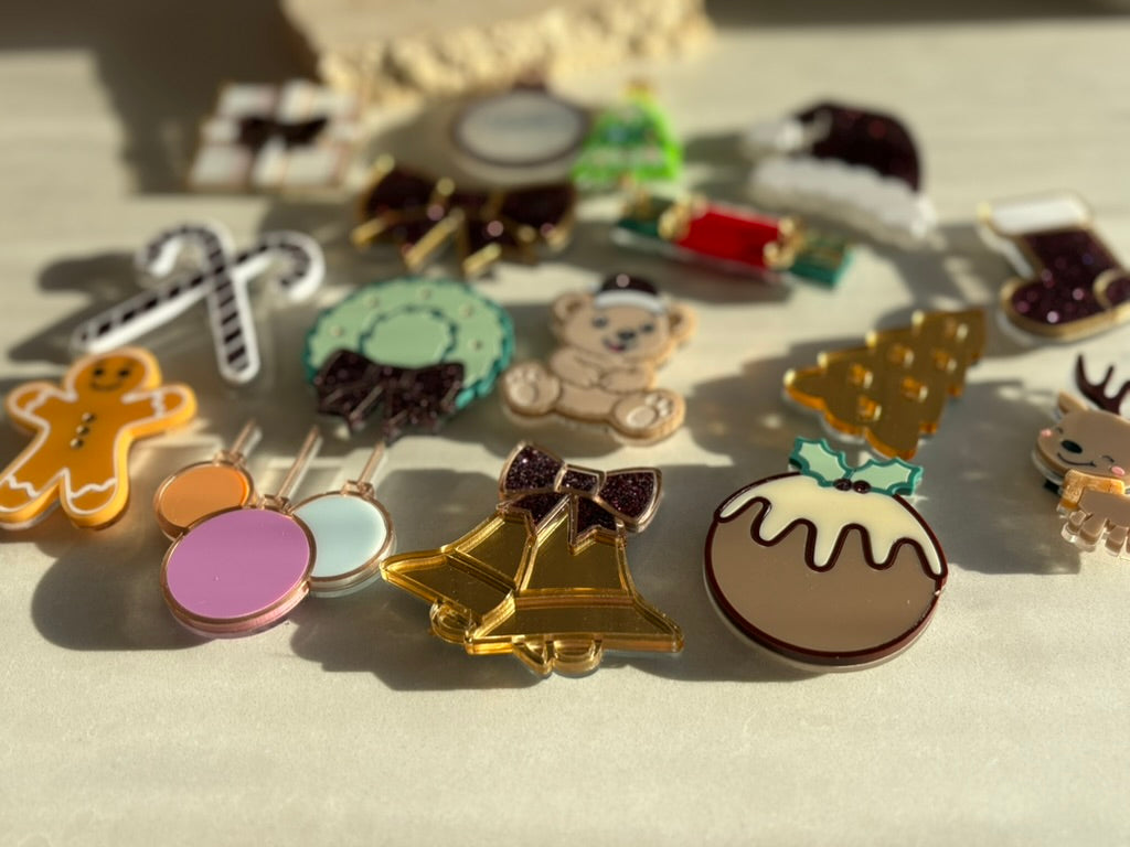 Christmas magnet and plaque gift