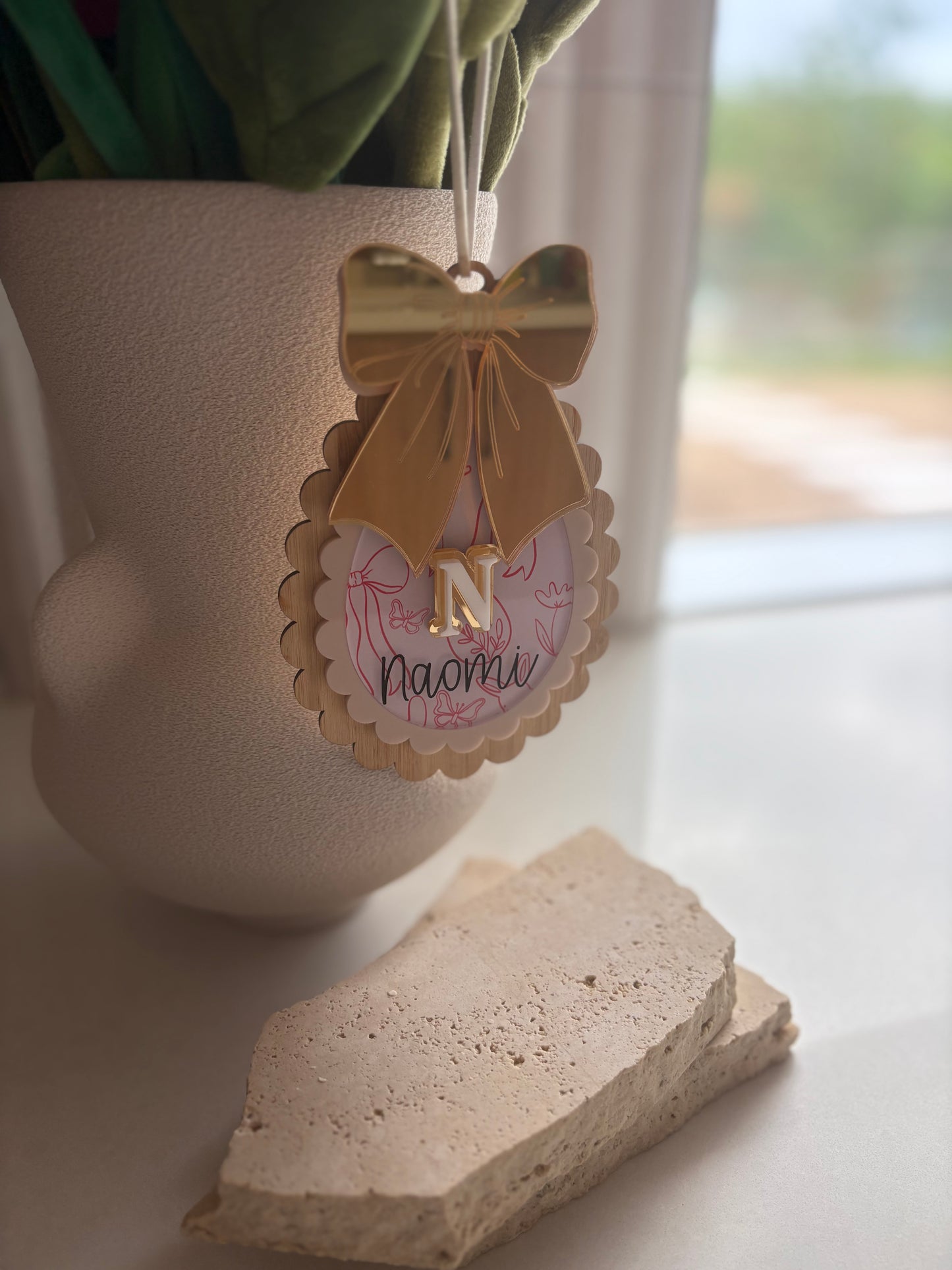 The Classic Initial Easter Plaque