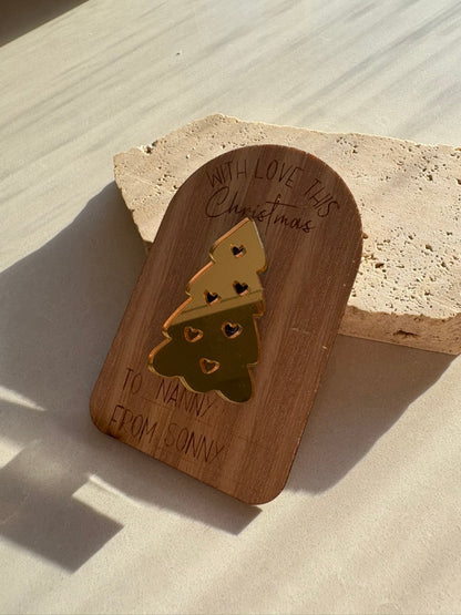 Christmas magnet and plaque gift