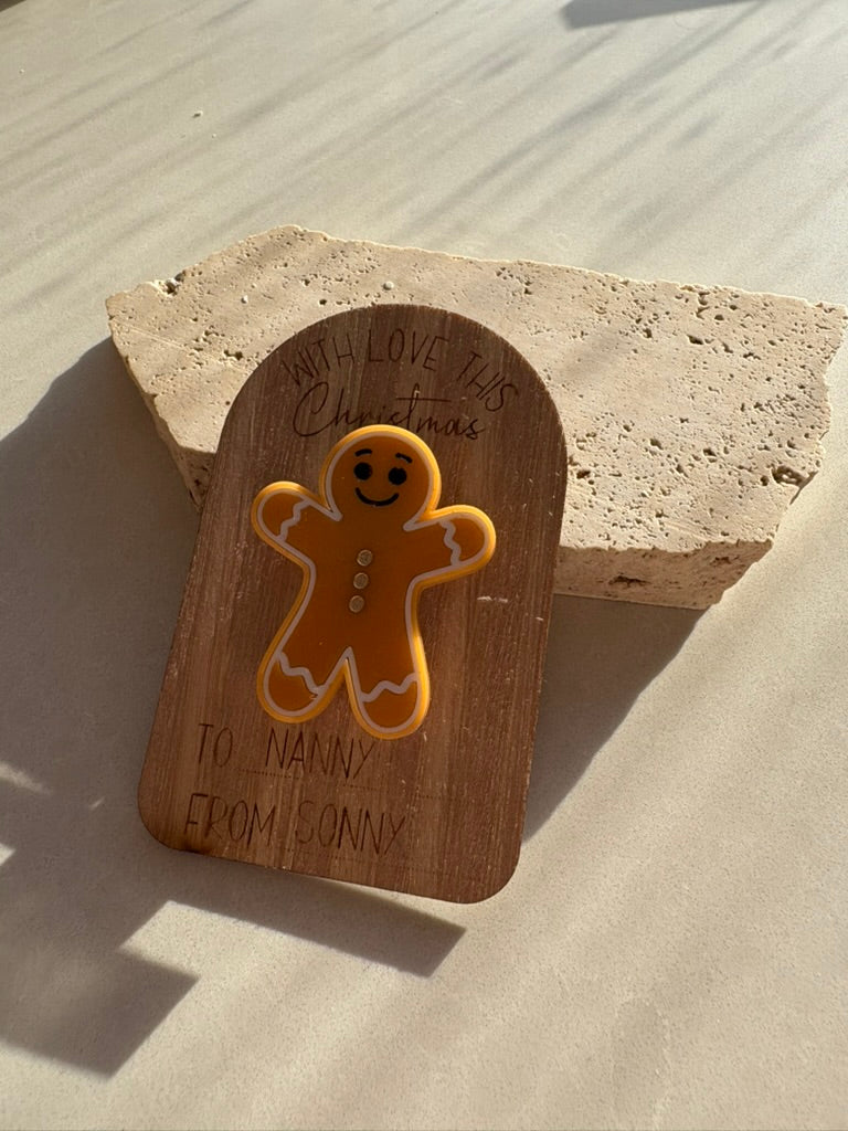 Christmas magnet and plaque gift