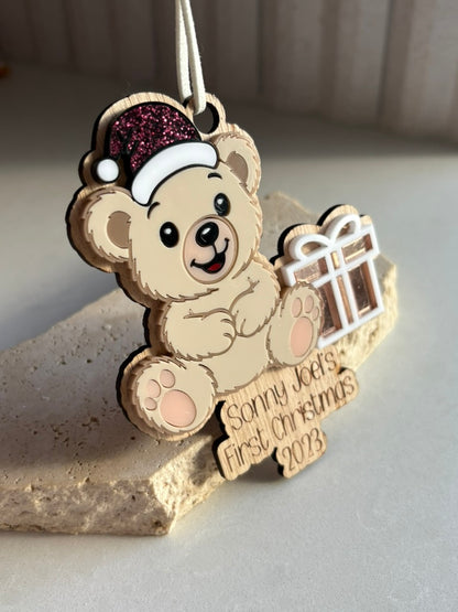 Beary Christmas Ornament