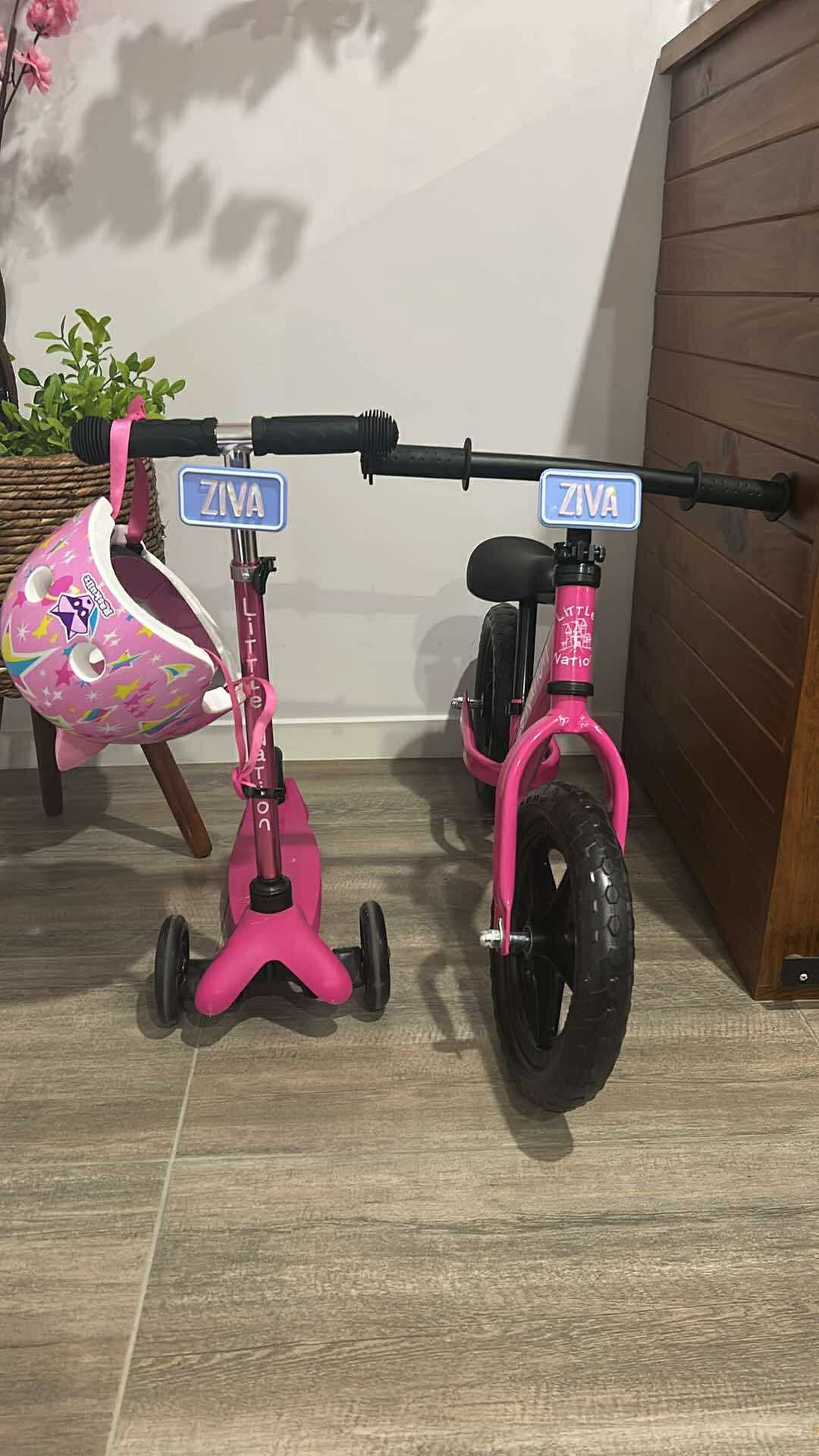 Personalised Mini Number Plates for Kids Bikes & Scooters
