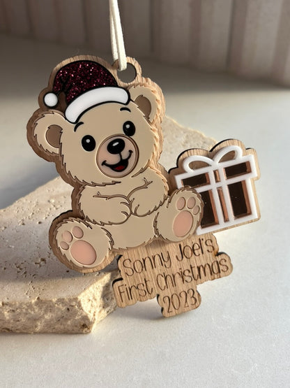 Beary Christmas Ornament