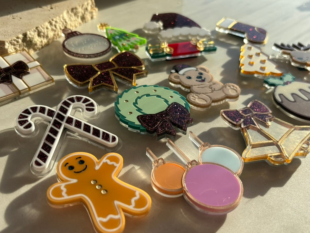 Christmas magnet and plaque gift