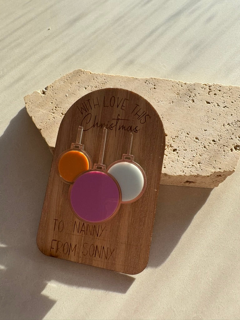 Christmas magnet and plaque gift