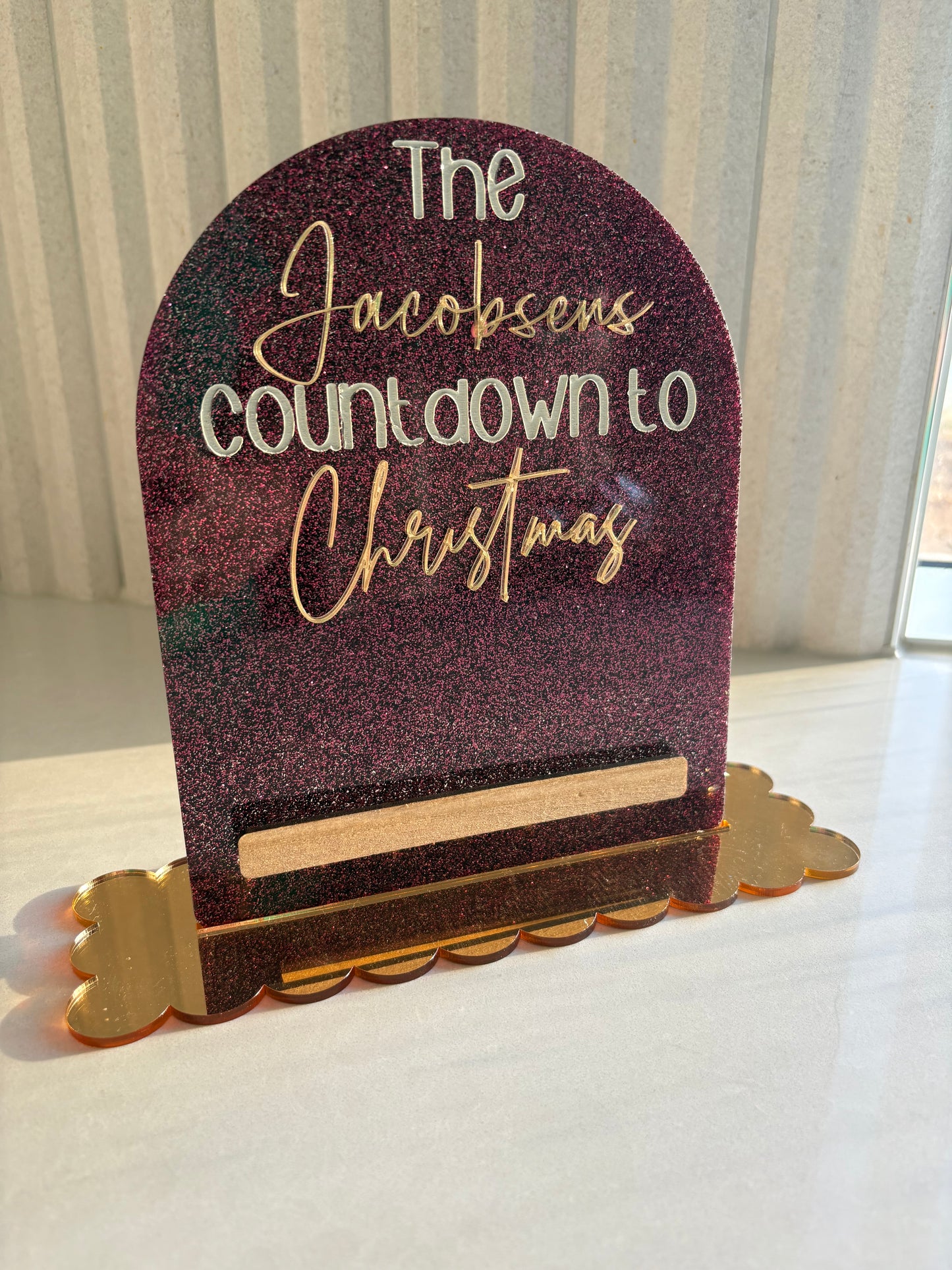 Personalised Christmas Countdown