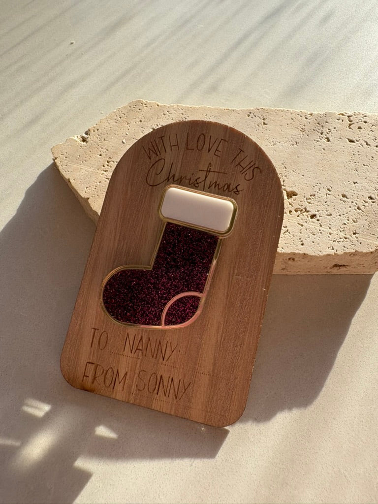 Christmas magnet and plaque gift