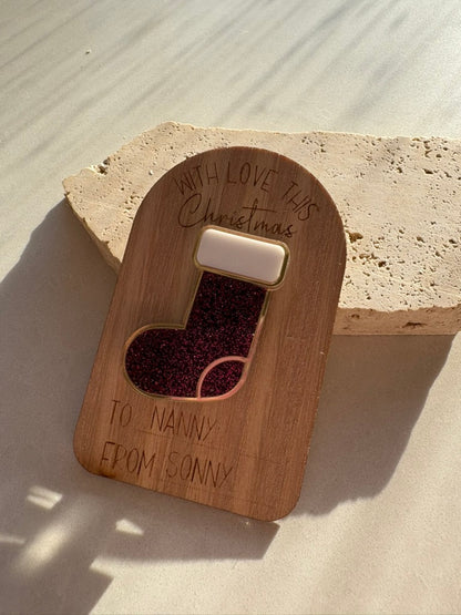 Christmas magnet and plaque gift