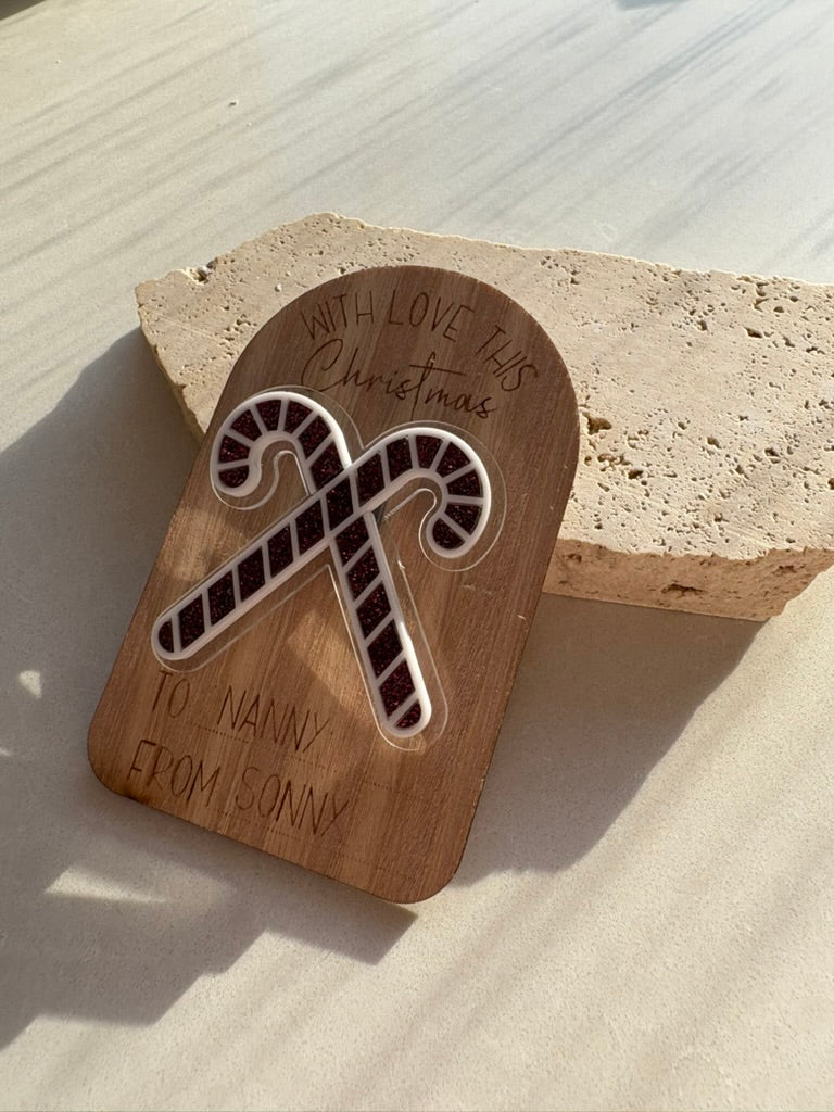 Christmas magnet and plaque gift