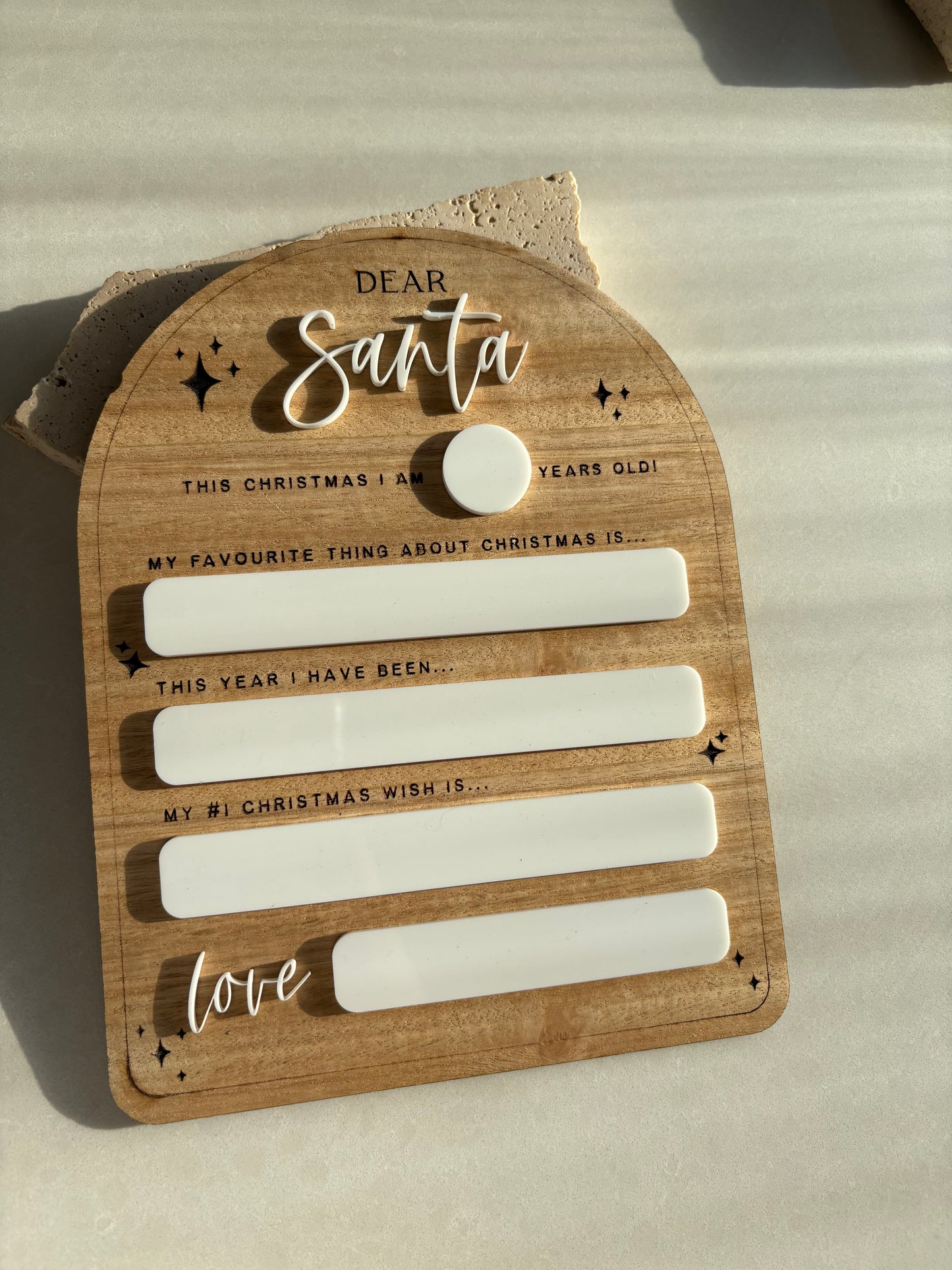 Letter to Santa Board