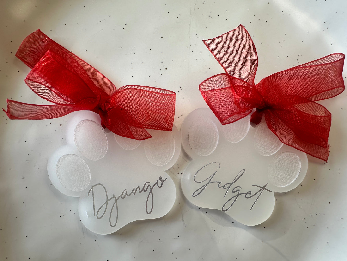Personalised place settings
